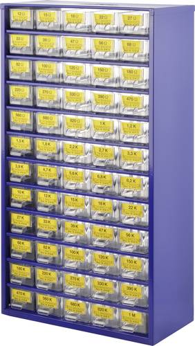 419125 Metallschicht-Widerstand Sortiment axial bedrahtet 0.25W 1% 1 Set 419125 Metallschicht-Widerstand Sortiment axial bedrahtet 0.25W 1% 1 Set von No Name P-L
