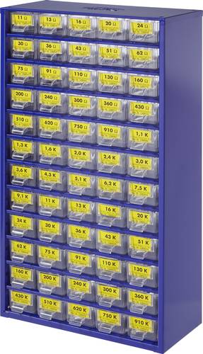 420190 Metallschicht-Widerstand Sortiment axial bedrahtet 0.25W 1% 1 Set 420190 Metallschicht-Widerstand Sortiment axial bedrahtet 0.25W 1% 1 Set von No Name P-L
