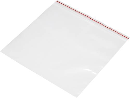 Druckverschlussbeutel ohne Beschriftungsstreifen (B x H) 200mm x 200mm Transparent Polyethylen von No Name P-L