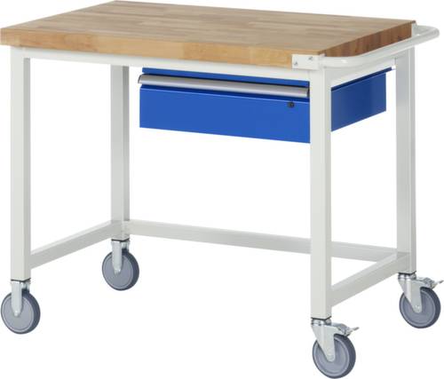 05 8001A1-107B4S.11 Fahrbare Werkbank (B x H x T) 1000 x 880 x 700mm von No Name