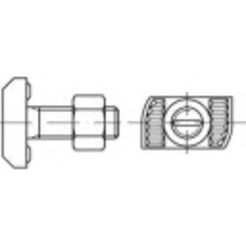 1070237 Hammerkopfschrauben M12 50mm 88941 Edelstahl A4 25St. von No Name
