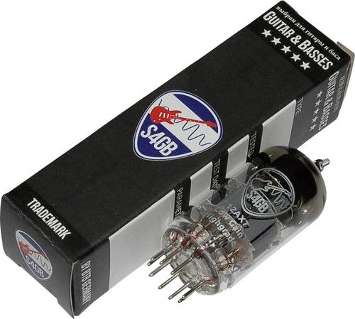 12AX7 S4GB Low Gain Elektronenröhre Selektiert für Gitarre & Bass Doppeltriode Polzahl: 9 Sockel: von No Name