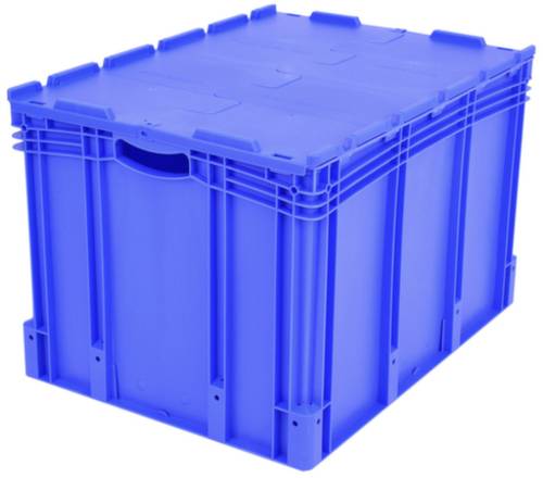 1657943 Stapelbehälter lebensmittelgeeignet (L x B x H) 800 x 600 x 538mm Blau 1St. von No Name