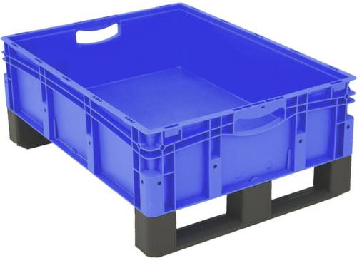 1658331 Stapelbehälter lebensmittelgeeignet (L x B x H) 800 x 600 x 320mm Blau 1St. von No Name