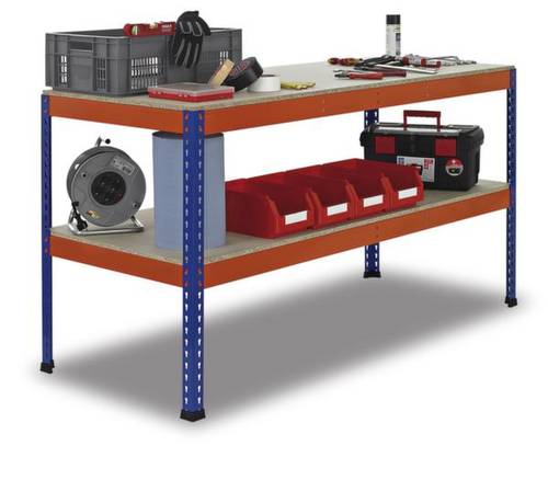 18000-A12 Werkbank (B x H x T) 2450 x 990 x 926mm von No Name