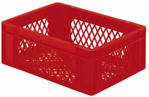 204026 Stapelbehälter lebensmittelgeeignet (L x B x H) 400 x 300 x 175mm Rot 4St. von No Name