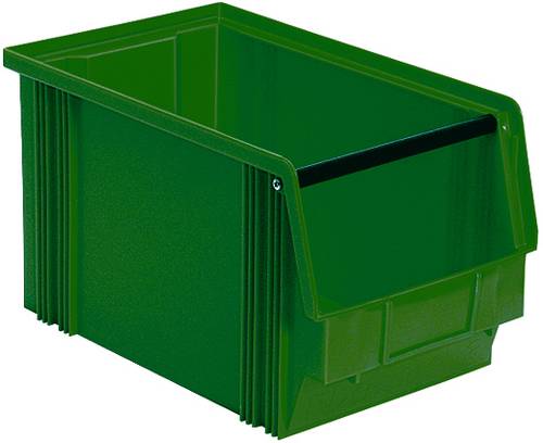 974438 Sichtlagerkasten lebensmittelgeeignet (B x H x T) 200 x 200 x 350mm Grün 8St. von No Name
