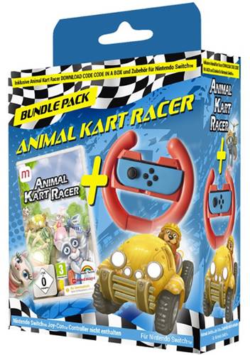 Animal Kart Racing Wheel Bundle Nintendo Switch USK: 0 Animal Kart Racing Wheel Bundle Nintendo Switch USK: 0 von No Name