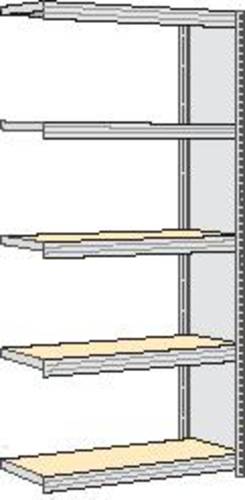 B3-50511-30 Fachbodenregal-Anbaumodul 250kg (B x H x T) 1005 x 2000 x 326mm Stahl verzinkt Verzinkt von No Name