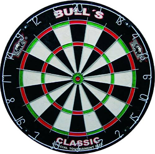 Bulls Classic Bristle Dartscheibe Bulls Classic Bristle Dartscheibe von No Name