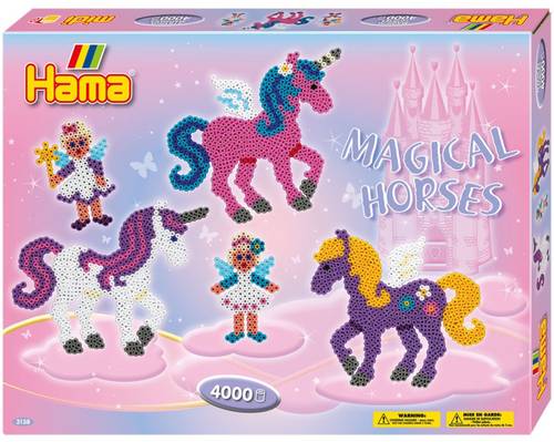 HAMA Bügelperlen Midi - Geschenkpackung Zauberhafte Pferde 3138 HAMA Bügelperlen Midi - Geschenkpackung Zauberhafte Pferde 3138 von No Name