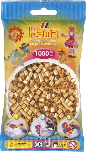 HAMA Bügelperlen Midi - Gold 1000 Perlen 207-61 von No Name