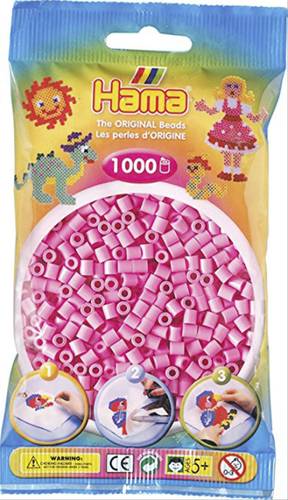 HAMA Bügelperlen Midi - Pastell Pink 1000 Perlen 207-48 HAMA Bügelperlen Midi - Pastell Pink 1000 Perlen 207-48 von No Name