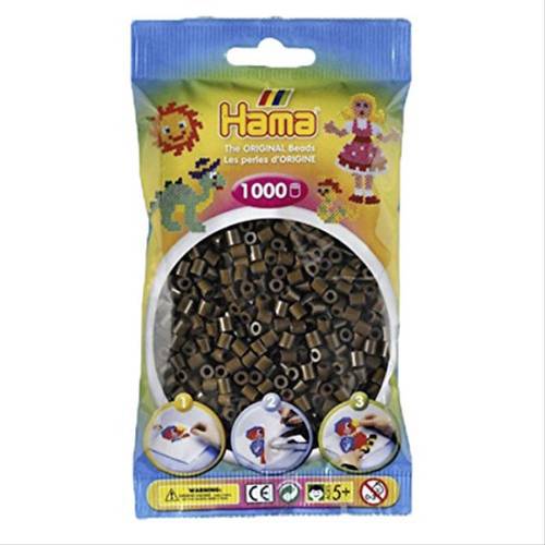 HAMA Perlen, braun, 1.000 Stück 207-12 HAMA Perlen, braun, 1.000 Stück 207-12 von No Name