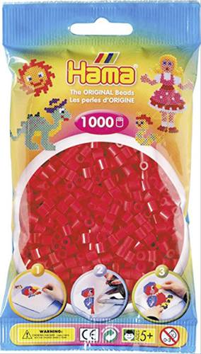 HAMA Perlen, rot, 1.000 Stück 207-05 HAMA Perlen, rot, 1.000 Stück 207-05 von No Name
