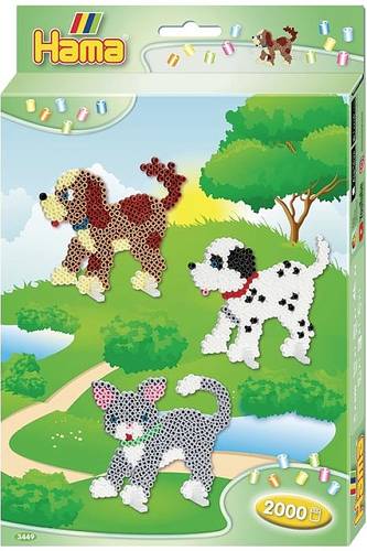 Hama® Bügelperlen kleine Geschenkpackung Hund und Katze 3449 von No Name
