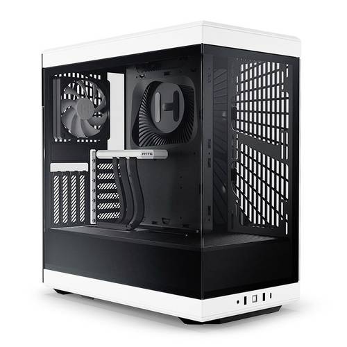 Hyte Y40 Midi Tower, Tempered Glass - schwarz/weiß Midi-Tower Gehäuse, Gaming-Gehäuse Weiß von No Name