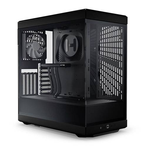 Hyte Y40 Midi Tower, Tempered Glass - schwarz Midi-Tower PC-Gehäuse, Gaming-Gehäuse Schwarz von No Name