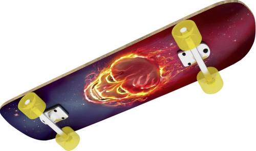 NSP Skateboard Ghostrider, L 78,7cm NSP Skateboard Ghostrider, L 78,7cm von No Name