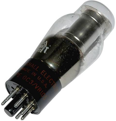 OC 3 = VR 105 Elektronenröhre Spannungsregler 133V Polzahl: 6 Sockel: Oktal Inhalt 1St. von No Name