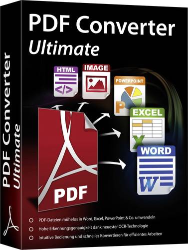 PDF Converter Ultimate Vollversion, 1 Lizenz Windows PDF-Software von No Name