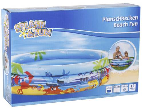 SF Planschbecken Beach Fun Ø140cm von No Name