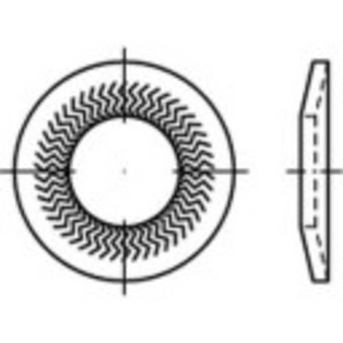 Sperrkantscheiben 10mm 22.25mm Edelstahl A4 500 St. 1069900 Sperrkantscheiben 10mm 22.25mm Edelstahl A4 500 St. 1069900 von No Name