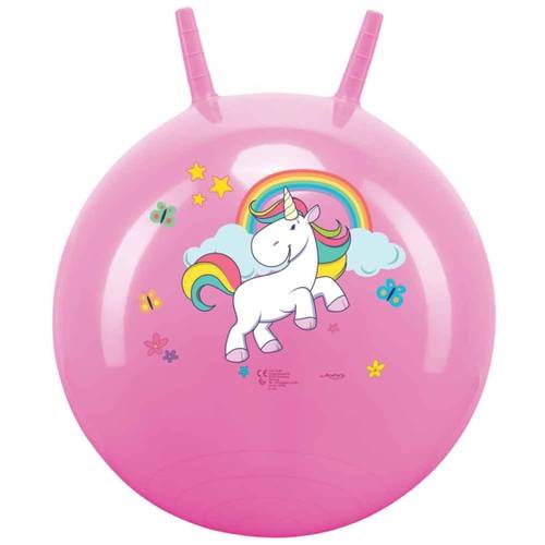 Sprungball 45-50cm Einhorn von No Name