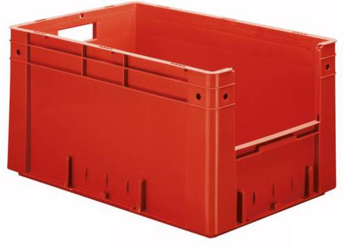 VTK 600/320-4 Stapelbehälter lebensmittelgeeignet (L x B x H) 600 x 400 x 320mm Rot 2St. von No Name