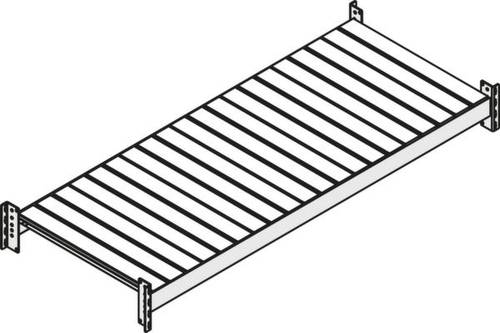 WSF22.60B Fachboden (B x T) 2200mm x 600mm Stahl verzinkt Verzinkt Metallboden 1St. von No Name