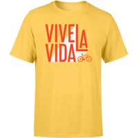 Vive La Vida Men's Yellow T-Shirt - S von No brand