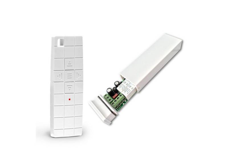 Nobily Funkfernsteuerung Funk-Set PR/PRE Externer Mini Empf. & 1 Kanal Fernbedienung, (Funk-Set), mit einem Spritzwassergeschützen Gehäuse von Nobily