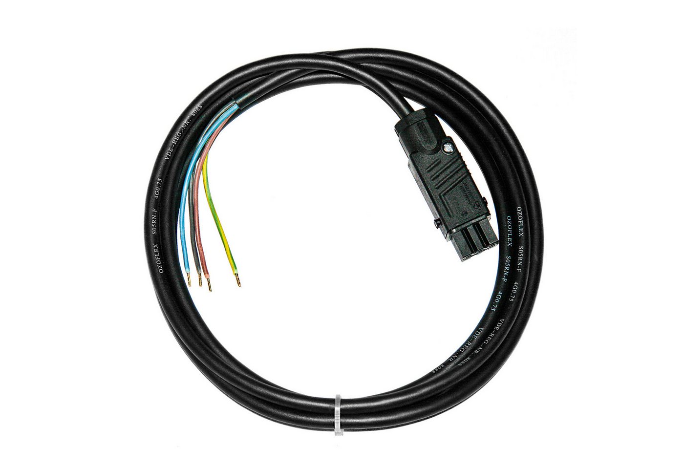 Nobily Hirschmann-Kabel inkl. Kupplung Elektro-Kabel, (2.5 cm) von Nobily