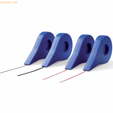 5 x Nobo Rasterband selbstklebend Abroller Vinyl 3mmx10 m rot 5 x Nobo Rasterband selbstklebend Abroller Vinyl 3mmx10 m rot von Nobo