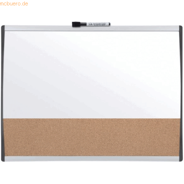 Nobo Kombitafel Aluminiumrahmen magnetisch/Kork 585x430mm kork/weiß Nobo Kombitafel Aluminiumrahmen magnetisch/Kork 585x430mm kork/weiß von Nobo