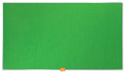 Nobo 1905314 Widescreen Filz-Notiztafel 32″ grün von Nobo