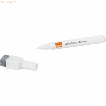 Nobo Boardmarker magnethaftend VE=6 Stück weiß Nobo Boardmarker magnethaftend VE=6 Stück weiß von Nobo