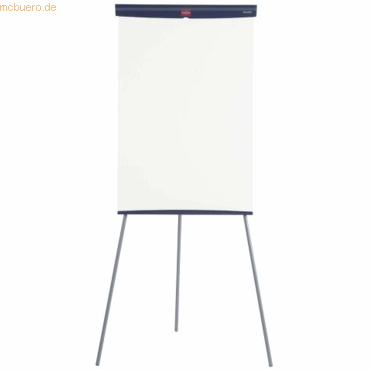 Nobo Dreibein-Flipchart Basic Stahl magnetisch weiß von Nobo