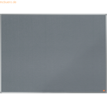 Nobo Filz-Notiztafel Essence Aluminiumrahmen 1200x900mm grau von Nobo