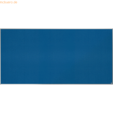 Nobo Filz-Notiztafel Essence Aluminiumrahmen 2400x1200mm blau von Nobo