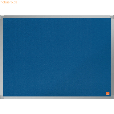 Nobo Filz-Notiztafel Essence Aluminiumrahmen 600x450mm blau von Nobo