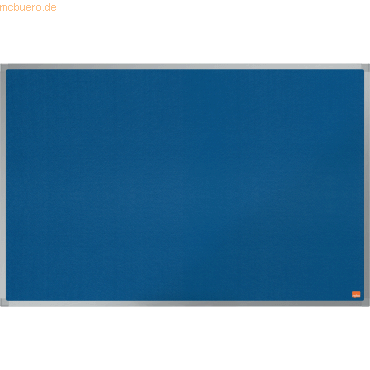 Nobo Filz-Notiztafel Essence Aluminiumrahmen 900x600mm blau von Nobo