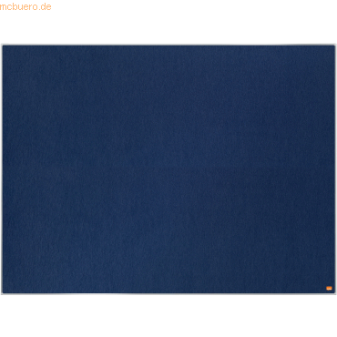 Nobo Filz-Notiztafel Impression Pro Aluminiumrahmen 1200x900mm blau von Nobo