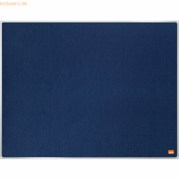 Nobo Filz-Notiztafel Impression Pro Aluminiumrahmen 600x450mm blau von Nobo
