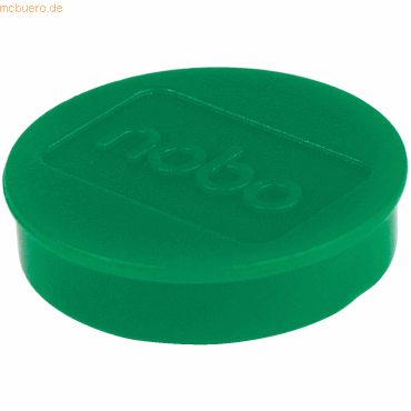 Nobo Magnet rund 38mm VE=10 Stück grün von Nobo