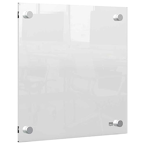Nobo Mini-Whiteboard für die Wandmontage, Modernes Memo-Board, Trocken Abwischbares Acrylglas, Rahmenlos, 300 x 300 mm, Inklusive Markerstift, Durchsichtig, 1915619 Nobo Mini-Whiteboard für die Wandmontage, Modernes Memo-Board, Trocken Abwischbares Acrylglas, Rahmenlos, 300 x 300 mm, Inklusive Markerstift, Durchsichtig, 1915619 von Nobo