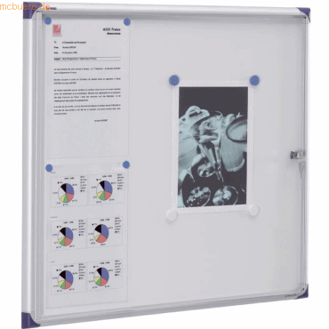 Nobo Schaukasten Extraflach Innenbereich magnetisch Tür Acrylglas 6xA4 Nobo Schaukasten Extraflach Innenbereich magnetisch Tür Acrylglas 6xA4 von Nobo