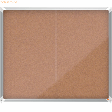 Nobo Schaukasten Premium Plus Innenbereich 15xA4 Kork Schiebetür Glas Nobo Schaukasten Premium Plus Innenbereich 15xA4 Kork Schiebetür Glas von Nobo