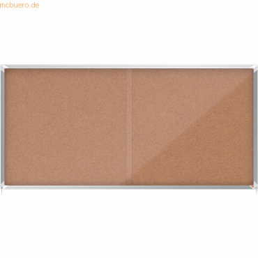 Nobo Schaukasten Premium Plus Innenbereich 27xA4 Kork Schiebetür Glas Nobo Schaukasten Premium Plus Innenbereich 27xA4 Kork Schiebetür Glas von Nobo