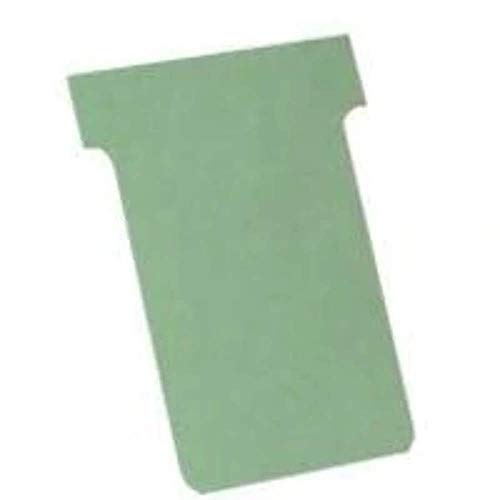 Nobo T-Karten, A110, Größe 2, Hellblau, 100 Stück Größe 3 grün von Nobo